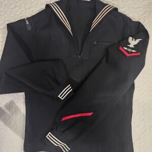 US Navy Aviation PETTY OFFICER Crackerjack Jumper Top STRIKE FIGHTER HORNET smal